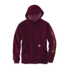 LOOSE FIT MIDWEIGHT LOGO SLEEVE GRAPHIC SWEATSHIRT K288 PRT