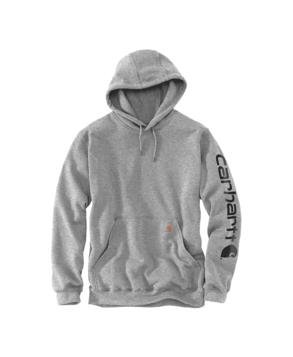 LOOSE FIT MIDWEIGHT LOGO SLEEVE GRAPHIC SWEATSHIRT K288 E20 GREY BLACK