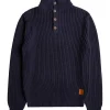 MAGLIA BOULEVARD DEL PLAGES UPD NAVY BLAZER