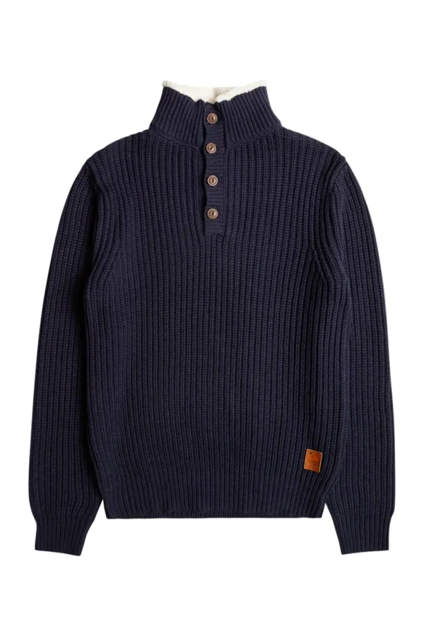 MAGLIA BOULEVARD DEL PLAGES UPD NAVY BLAZER