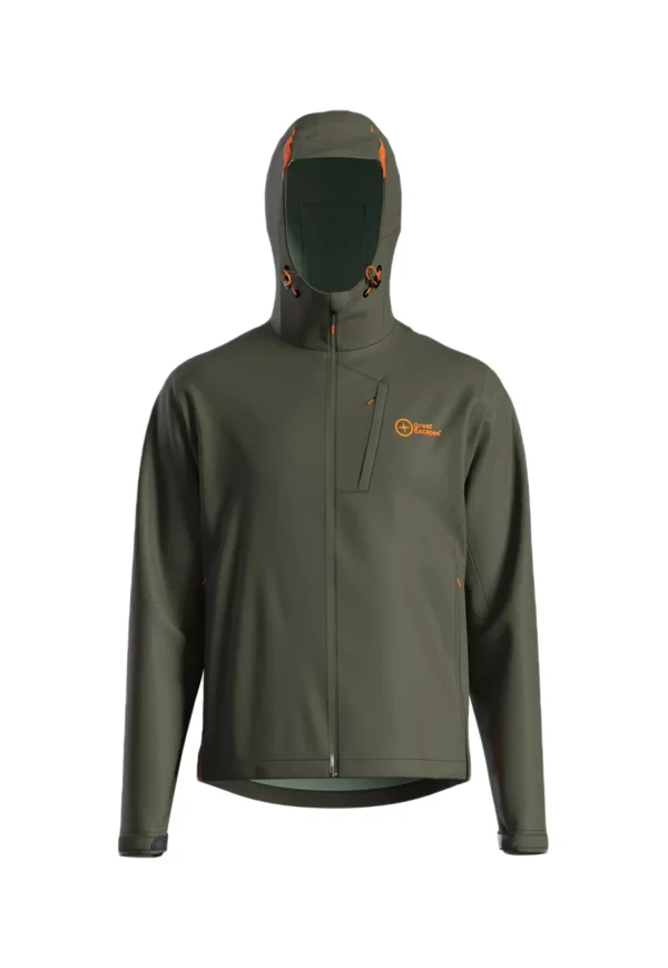 MAOR MAN RAIN JACKET FOREST NIGHT