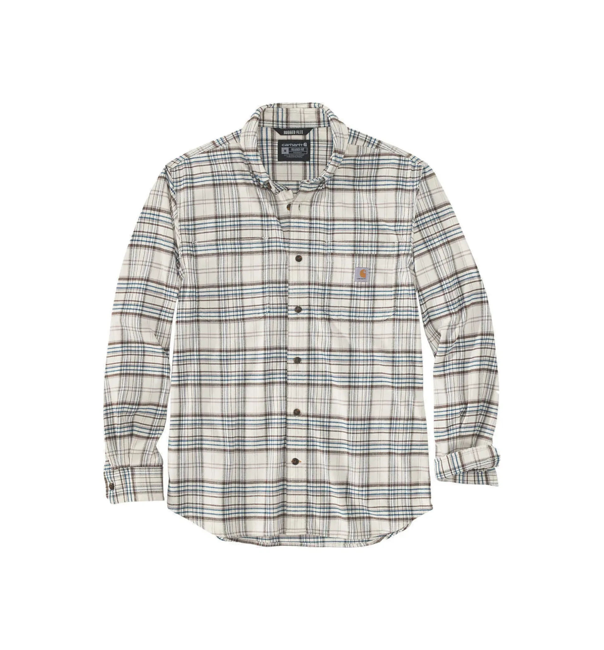 midweight_flan_plaid_shir_0.webp MIDWEIGHT FLAN PLAID SHIRT MALT 105432 W03