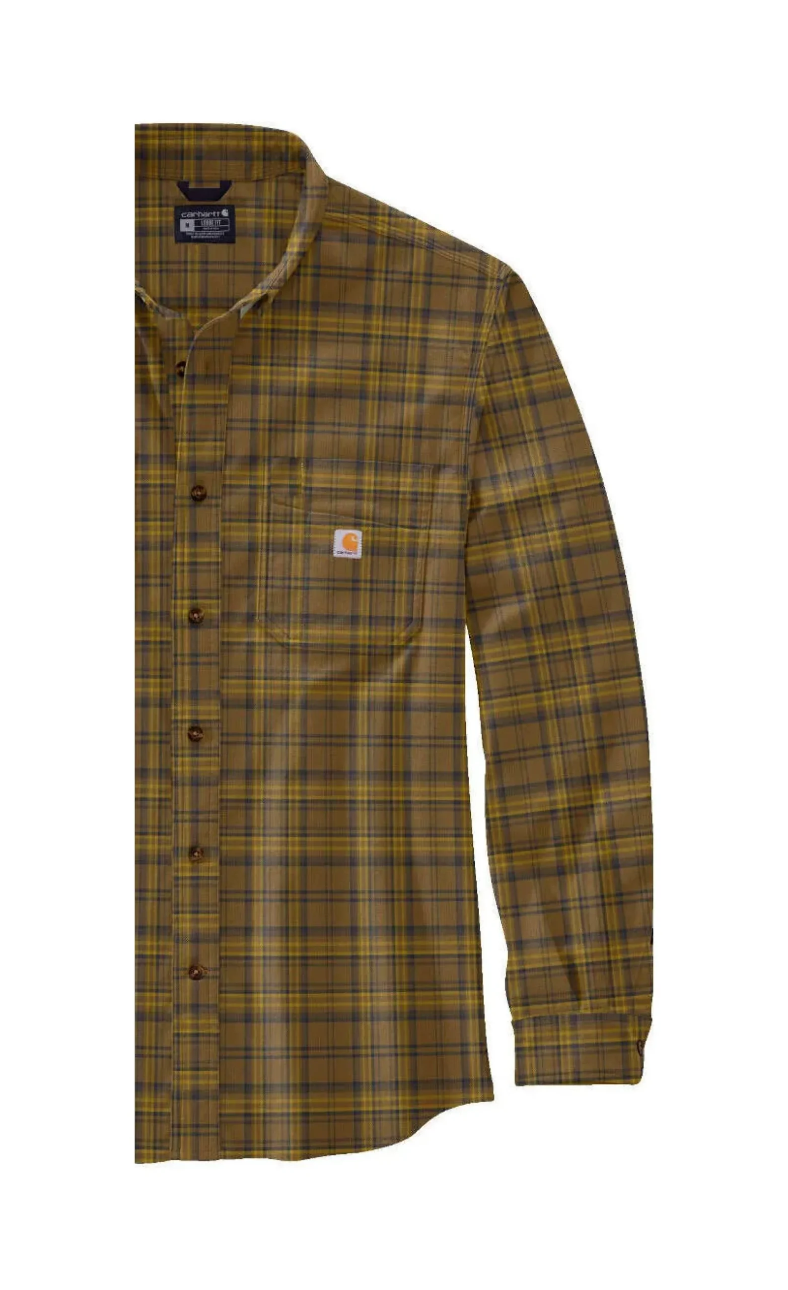 midweight_flan_plaid_shir_1-1.webp MIDWEIGHT FLAN PLAID SHIRT DARK BROWN 105432 B33