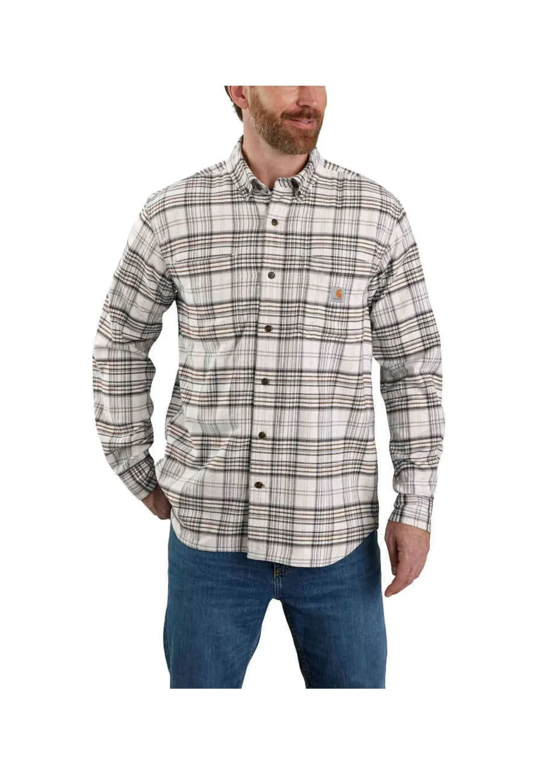 midweight_flan_plaid_shir_1.webp MIDWEIGHT FLAN PLAID SHIRT MALT 105432 W03