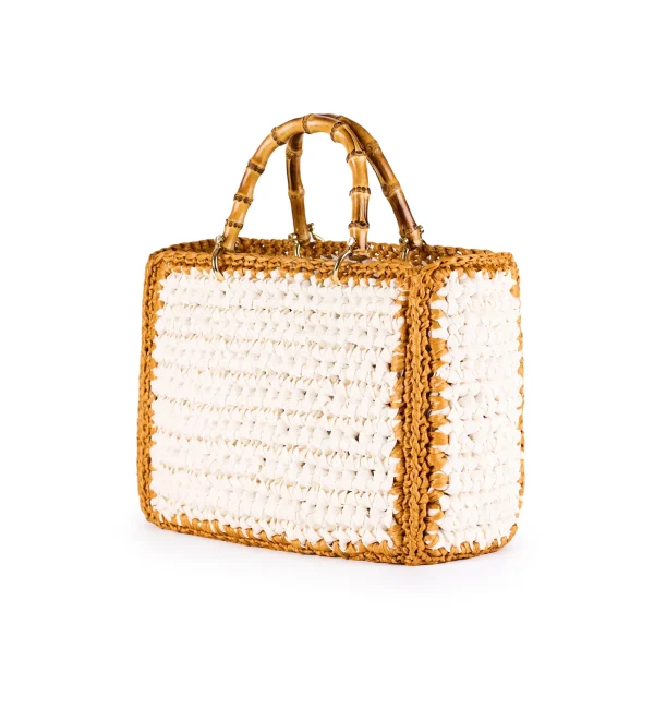 MILOS CROCHET R01 BIANCO CUOIO