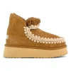 MINI ESKIMO PLATFORM BOOT COGNAC