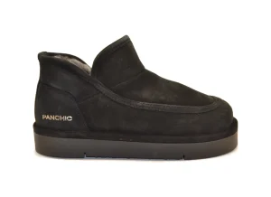 MINI STIVALETTO DONNA P67 IN SUEDE MONTONE NERO