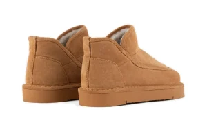 MINI STIVALETTO DONNA P67 IN SUEDE MONTONE BROWN SUGAR