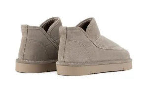 MINI STIVALETTO DONNA P67 IN SUEDE MONTONE NOCE