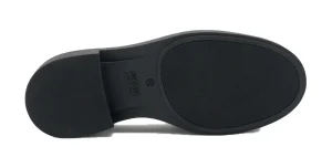 MOCASINI IN PELLE SPAZZOLATA TRICOLORE GREY NERO