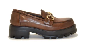 MOCASSINO BUFALO FOX MORSETTO ORO
