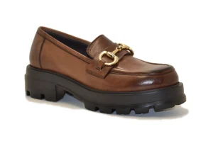 MOCASSINO BUFALO FOX MORSETTO ORO