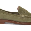 MOCASSINO IN CAMOSCIO CALF ELSA N252 SALVIA