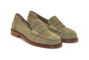 MOCASSINO IN CAMOSCIO CALF ELSA N252 SALVIA