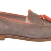 MOCASSINO IN CAMOSCIO COCCO NAPPA ARANCIONE 4039-11114 D0520006-692
