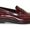 MOCASSINO IN PELLE ABRASIV LUXOR BORDEAUX