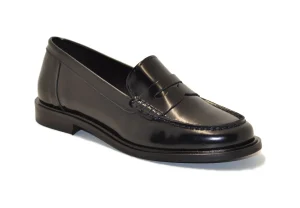 MOCASSINO IN PELLE ABRASIV LUXOR NERO