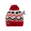 MOD BREXO BEANIE NEPAL IN LANA VARIANTE RED ONESIZE