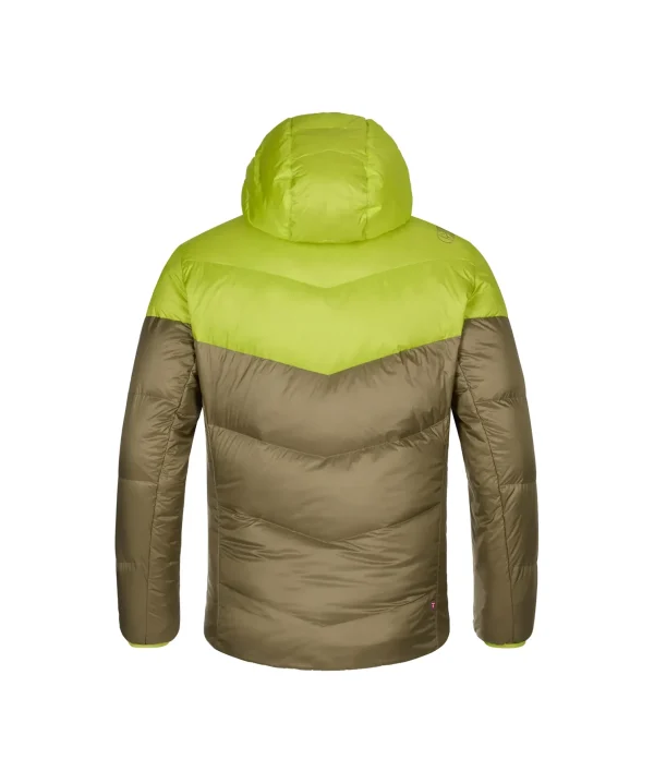 NATURE DOWN JACKET M TURTLE LIME PUNCH