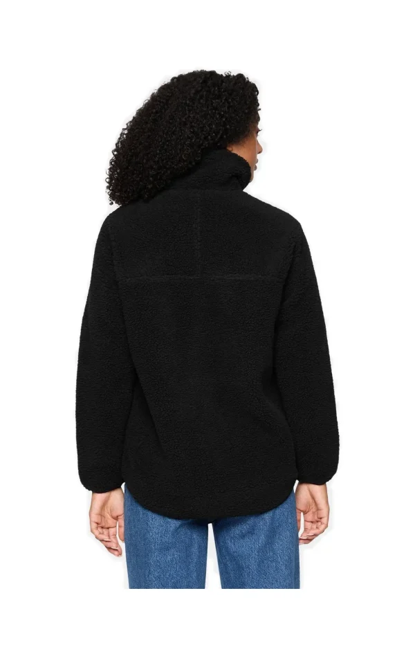 OACALA SHERPA JACKET BLACK WOMEN