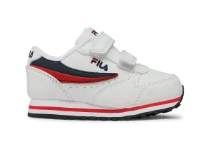 ORBIT VELCRO INFANTS WHITE DRESS BLUE