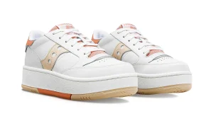 ORIGINALS JAZZ COURT PLATFORM S60773-2 WHITE PEACH