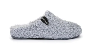 PANTOFOLE YORK CURLY CIELO AZZURRO