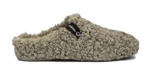 PANTOFOLE YORK CURLY VERDE