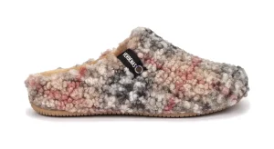 PANTOFOLE YORK PLAID BORREGO BEIGE