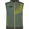 PATRIOT MAN VEST GILET SOFTSHELL VERDE CACCIA