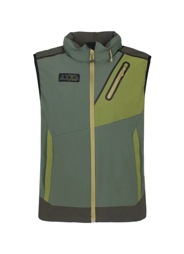PATRIOT MAN VEST GILET SOFTSHELL VERDE CACCIA