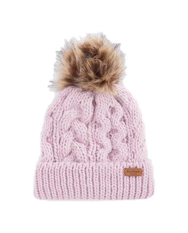 PENSHAW BEANIE AND SCARF GIFT SET LAVANDER HAZE