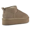 PLATFORM WINTER BOOT SUEDE YWPLA01 TAUPE