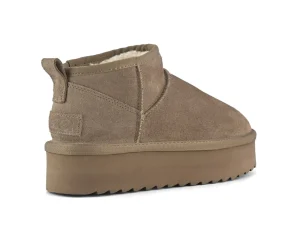 PLATFORM WINTER BOOT SUEDE YWPLA01 TAUPE