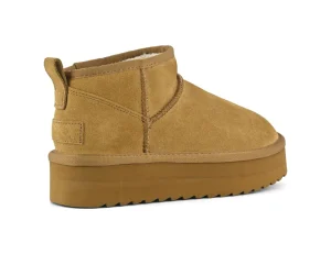 PLATFORM WINTER BOOT SUEDE YWPLA01 TAN