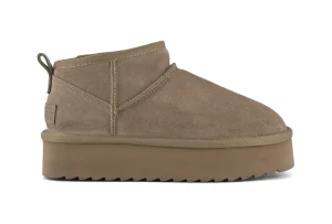 PLATFORM WINTER BOOT SUEDE YWPLA01 TAUPE