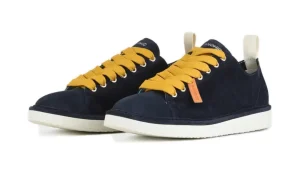 P01M011-00552121 SNEAKER SUEDE NIGHT YELLOW