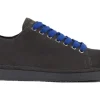 P01M017-00892171 SNEAKERS SUEDE ANTRACITE ULTRA MARINE