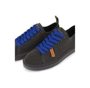 P01M017-00892171 SNEAKERS SUEDE ANTRACITE ULTRA MARINE
