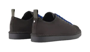 P01M017-00892171 SNEAKERS SUEDE ANTRACITE ULTRA MARINE