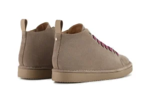 POLACCHINO DONNA P01 IN SUEDE FODERATO IN MICROFIBRA WALNUT BROWNROSE