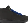 POLACCHINO UOMO P01 IN SUEDE FODERATO IN MICROFIBRA ANTRACITE ULTRAMARINE