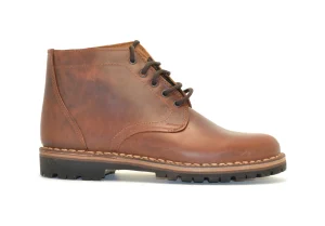 POLACCO 5 FORI PELLE BRUCIATO FONDO CUCITO VIBRAM