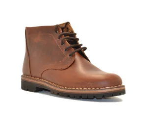 POLACCO 5 FORI PELLE BRUCIATO FONDO CUCITO VIBRAM
