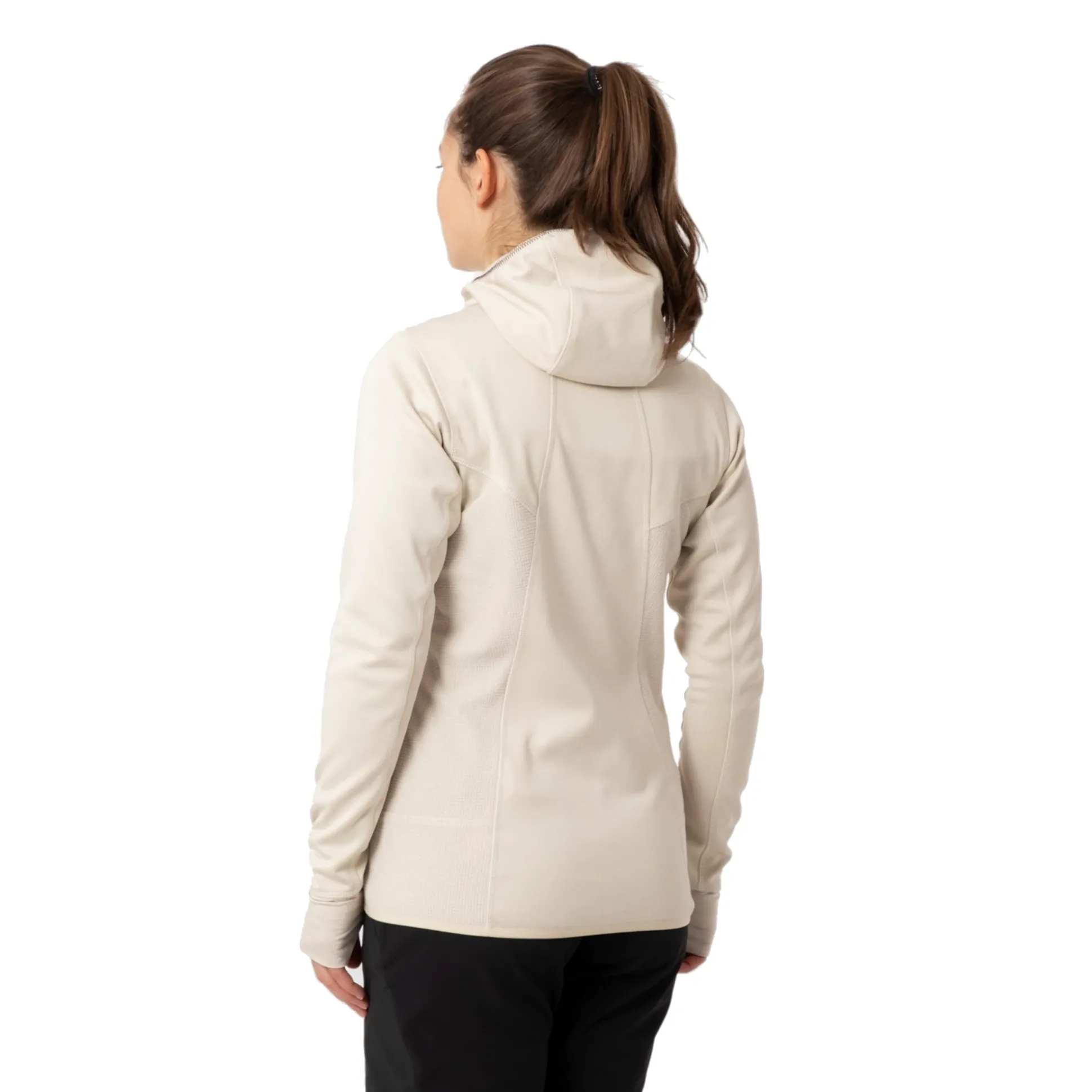 puez_hybrid_polarlite_pil_2.webp PUEZ HYBRID POLARLITE PILE CON CAPPUCCIO DONNA OATMEAL MELANGE