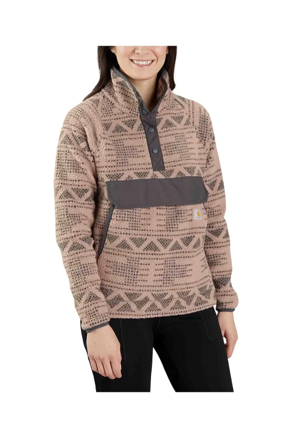 PULLOVER FLEECE WARM TAUPE 104922 B39