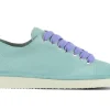 P01W001-00552113 SNEAKER SUEDE AQUA URBAN VIOLET