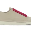P01W001-00552110 SNEAKER SUEDE FOG FUCSIA