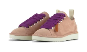 P01W001-00552111 SNEAKER SUEDE POWDER PINK PANSY