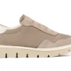 P05W001-9000V005 SLIP ON NYLON SUEDE DOVE GREY